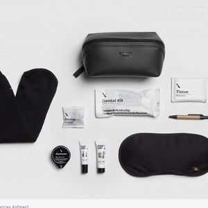 SHINOLA Detroit NWT amenity kit black